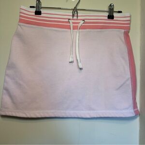 Groggy Y2K Light Pink Active Mini Skirt with Drawstring Waist, Sz S